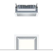 Zumtobel Group - Downlight/Strahler/Flutlicht LED-Deckeneinbauleuchte PANOS EVO #60815918 Q190L 830 230V FALWH