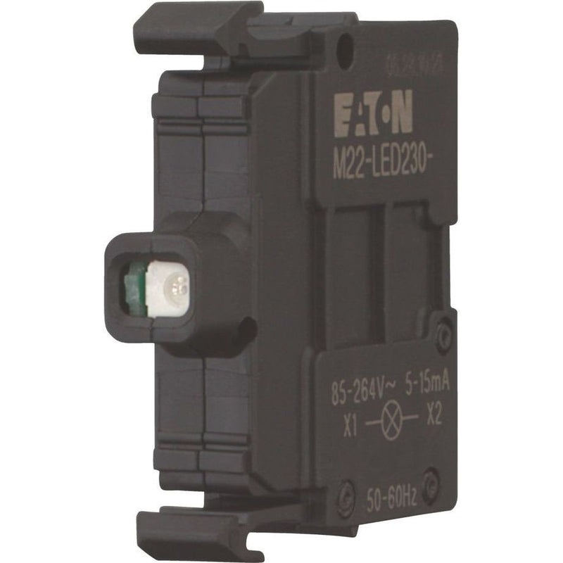 Eaton - Lampenfassungsblock für Befehls- und Meldegeräte LED-Element M22-LED230-R rot, Front