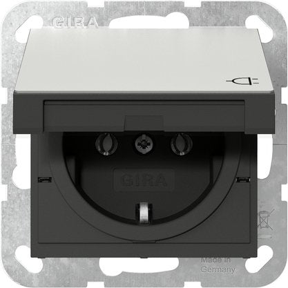 Gira - Steckdose KD 4454600 Edelstahl