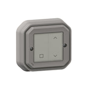 Legrand - Funksender Wandsender Rollladen Legrand 069873L IP 55, Grau