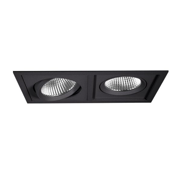 LTS Licht&Leuchten - Downlight/Strahler/Flutlicht LED-Einbaustrahler SCEKLP 10.2040.15 sw Scene1 830 15°