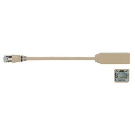 Telegärtner - Patchkabel Kupfer Defined Disconnect CP-Link 100008112 L=200mm weiss