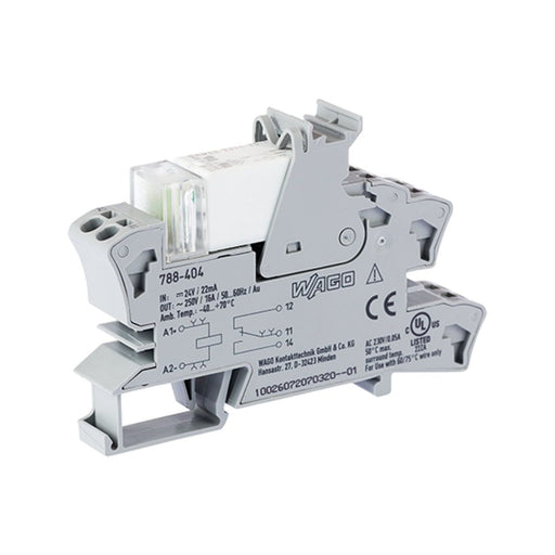 WAGO - Schaltrelais Stecksockel m.Relais 788-404 1W,24VDC − 20 Stück