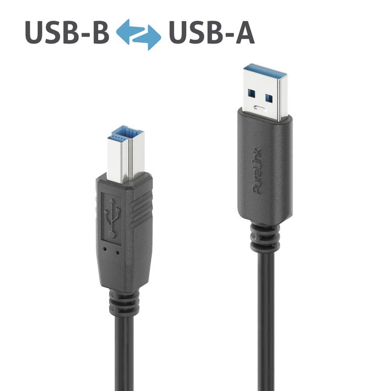 PureLink - PC-Kabel USB-A>B Kabel 3m IS2301-030 iSerie,3.2 Gen 1