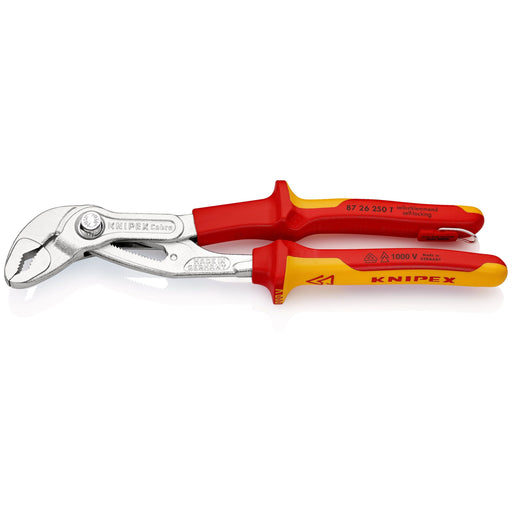 Knipex - Wasserpumpenzange VDE Wasserpumpenzange 87 26 250 T 250mm, Cobra