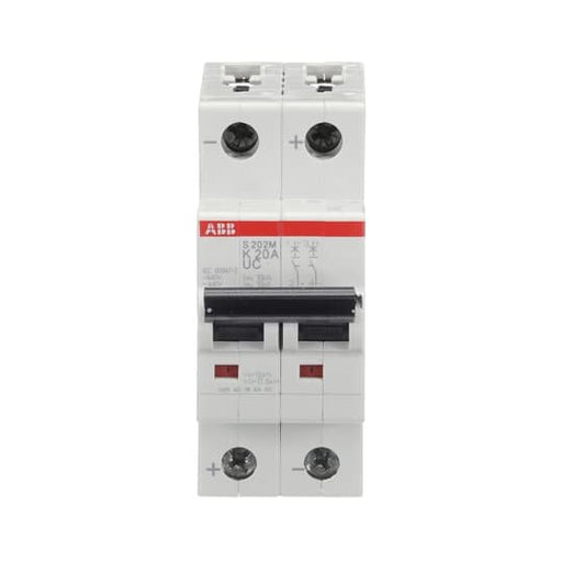 ABB Stotz S&J - Leitungsschutzschalter Sicherungsautomat S202M-K20UC 10kA 20A K 2p