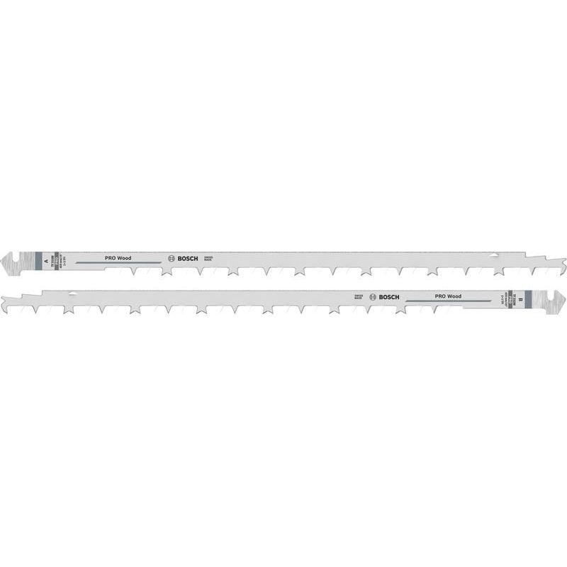 Bosch - Handsägeblatt PRO Wood TF350M 2608632120 Tandemsägeblatt-Set