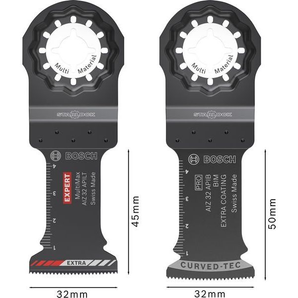 Bosch - Blatt für Oszillierer PRO AIZ 32 APIB Promo-Set, 2608902398VE(11) 11-tlg
