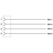 Phoenix Contact - Konfektioniertes Sensor-Aktor-Kabel Sensor-/Aktor-Kabel SAC-4P- 2,0-#1407320