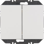 Berker - Bussystem-Hand-/Wandsender Modul m. Wippe 2f 24127103 K.5 alu mt