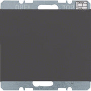 Berker - Bussystem-Raumtemperaturregler KNX-Sensor 75441375 anthrazit matt