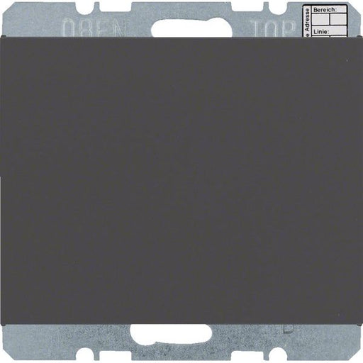 Berker - Bussystem-Raumtemperaturregler KNX-Sensor 75441375 anthrazit matt
