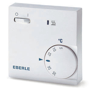 Eberle Controls - Raumthermostat/Uhrenthermostat Temperaturregler RTR-E 6202rw