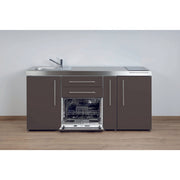 Stengel - Mini-Küche Miniküche Premiumline MPGSMM180AKSGSGKFrBl Mokka metallic