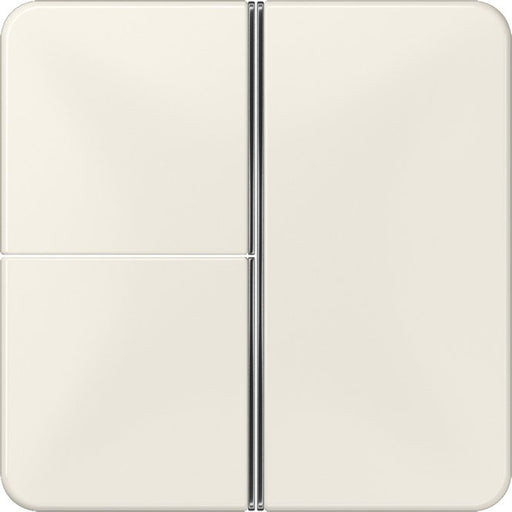 Jung - Abdeckung/Bedienelement für Installationsschalterprogramme Tastensatz 3-fach ws CD 403 TSA komplett