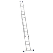 ILLER-LEITER - Sprossenleiter Schiebeleiter o.Seil 2-tlg 58010 2x10 Stufen