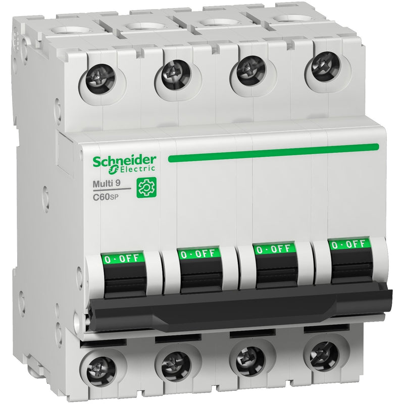 Schneider Electric - Leitungsschutzschalter LS-Schalter Multi 9 OEM M9F22445 C60SP 4-pol 45A 5kA