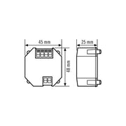 ESYLUX - Bussystem-Schaltaktor Schaltmodul ACTUATORSEMIA.C4DALI UP für DALI-Bus