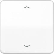 Jung - Abdeckung/Bedienelement für Installationsschalterprogramme Wippe Symbole aws CD 590 P WW für Taster