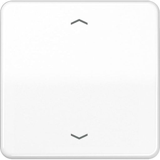 Jung - Abdeckung/Bedienelement für Installationsschalterprogramme Wippe Symbole aws CD 590 P WW für Taster
