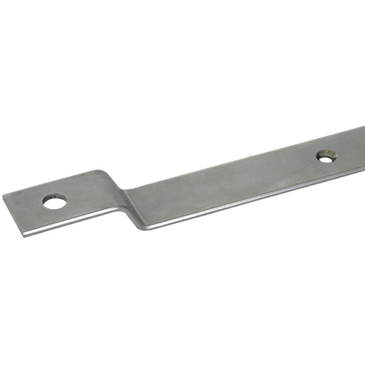 DEHN - Zubehör/Ersatzteile für Erdung und Blitzschutz Anschlussfahne gewinkelt AF 30X3.5 V4A ZW3000 Fl 30x3,5mm L 3000mm