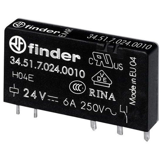 Finder - Schaltrelais Steck-/Printrelais 34.51.7.005.5010 − 20 Stück
