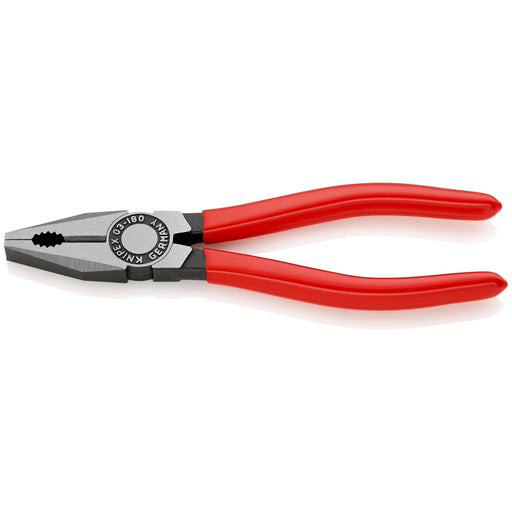 Knipex - Kombizange 03 01 180 SB schwarz, 180mm