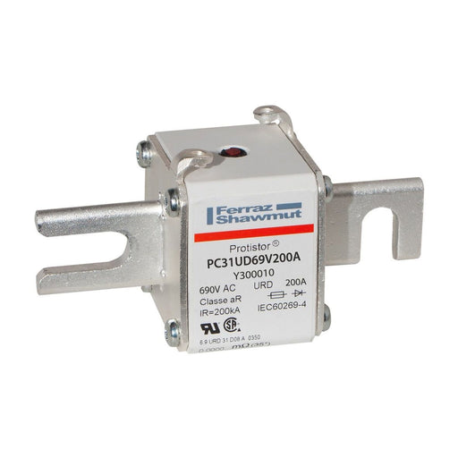Mersen - HRC-Sicherung Sicherungseinsatz aR PC31UD69V200A Gr.31 AC690V 200A − 3 Stück