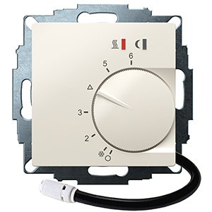 Eberle Controls - Raumthermostat/Uhrenthermostat UP-Raumregler 10-40CAC230V UTE2800-F-RAL1013G55 16A, 1 Schließer