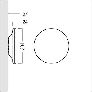 Zumtobel Group - Decken - /Wandleuchte LED - Wand - /Deckenleuchte CAELA RMS  #60817667 3000K