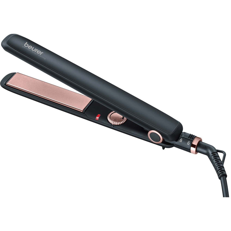 Beurer - Haartrockner/Haarstyler Haarglätter HS 30 Keramik-Turmalin − 4 Stück
