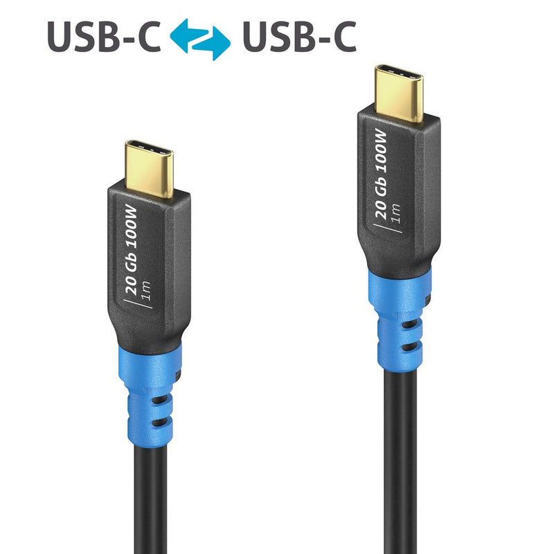 PureLink - PC-Kabel USB-C>C Kabel 1m FI-U400-010 FlexInstall