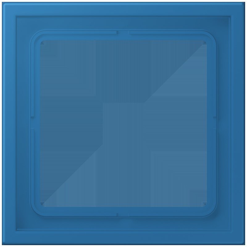 Jung - Abdeckrahmen Rahmen 1-fach LC Z981 BF 211 bleu ceruleen 31