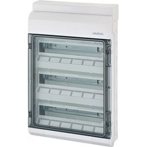 Hensel - Installationskleinverteiler Automatengehäuse KV 9354 54TE 3x18x18mm IP65