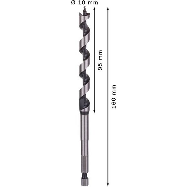 Bosch - Bohrer Holzschlangenbohrer 2608585697 PRO Wood