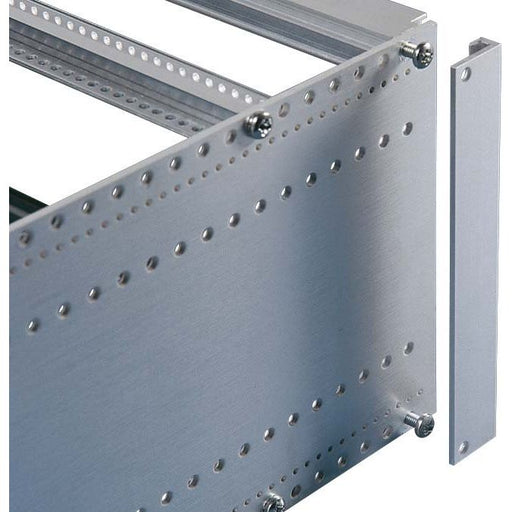 Heitec - Befestigungsteil für Baugruppe mit Rastermaß 482,6 mm (19 Zoll) Abschlußprofil 3684.635 hinten, 4HE