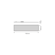 Ledvance - Decken-/Wandleuchte LED-Panel BIO.HCLPL1200S40TWD. HCL, TW, DALI
