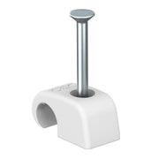 OBO Bettermann - Nagelschelle (für Kabel) Haft-Clip 2026 18 RW − 100 Stück