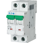 Eaton - Leitungsschutzschalter LS-Schalter m.Beschrift. PXL-D6/2 D 6A, 2p
