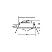 Brumberg Leuchten - Downlight/Strahler/Flutlicht LED-Einbaustrahler 230V 39421254