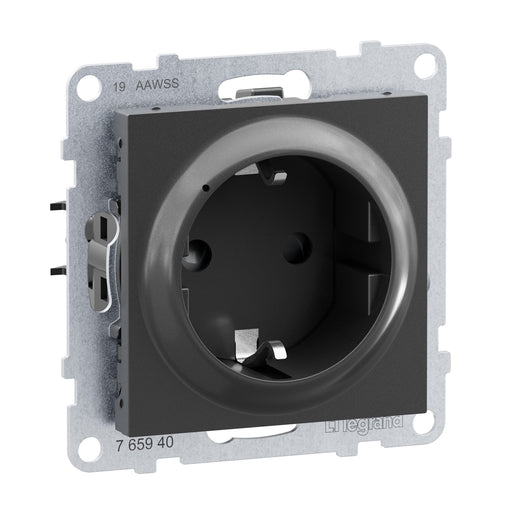 Legrand - Steckdose Schutzko-Steckdose Legrand 765940 Anthrazit
