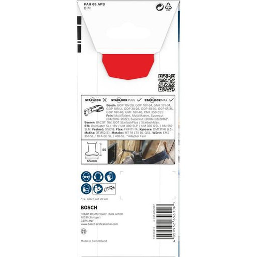 Bosch - Blatt für Oszillierer PRO PAII 65 APB Blatt für 2608669131 Multifunktionswerkze