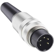 Lumberg Connect - Rundsteckverbinder, feldkonfektionierbar (Industriesteckverbinder) Stecker m.Schraubverschl. SV60 6pol