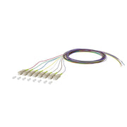 Metz Connect - LWL-Pigtail OpDAT Pigtail SC 2m 150R1CO0020E8 OM5 8-farbig − 8 Stück