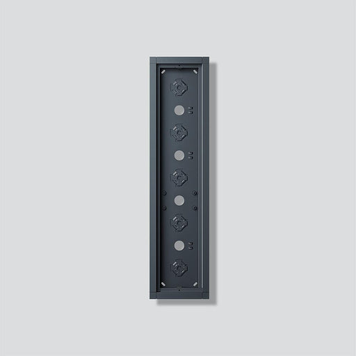 Siedle&Söhne - Montageelement für Türstation Gehäuse-Aufputz GA 612-5/1-01 AG Anthrazitgrau