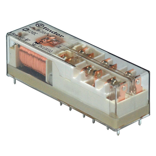 Finder - Schaltrelais Relais 50.16.9.012.5420 4S/2Ö, 8A, 12V DC − 10 Stück