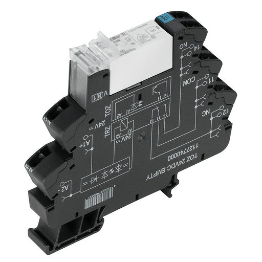 Weidmüller - Schaltrelais Koppelrelais TRZ 12VDC 1CO 16A 12V DC 20 %,1W(AgNi) − 10 Stück