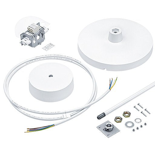Zumtobel - Mechanisches Zubehör/Ersatzteile für Leuchten Aufhängung 2000mm LANOSM/LSUSPSETAP2WH weiß
