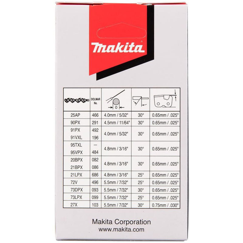 Makita - Sägekette 191H30-1 45cm 1,5mm .325Z HM