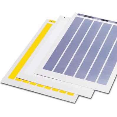 Phoenix Contact - Kennzeichnungsmaterial Etikettenbogen BMKL 27x12,5 SR − 10 Stück